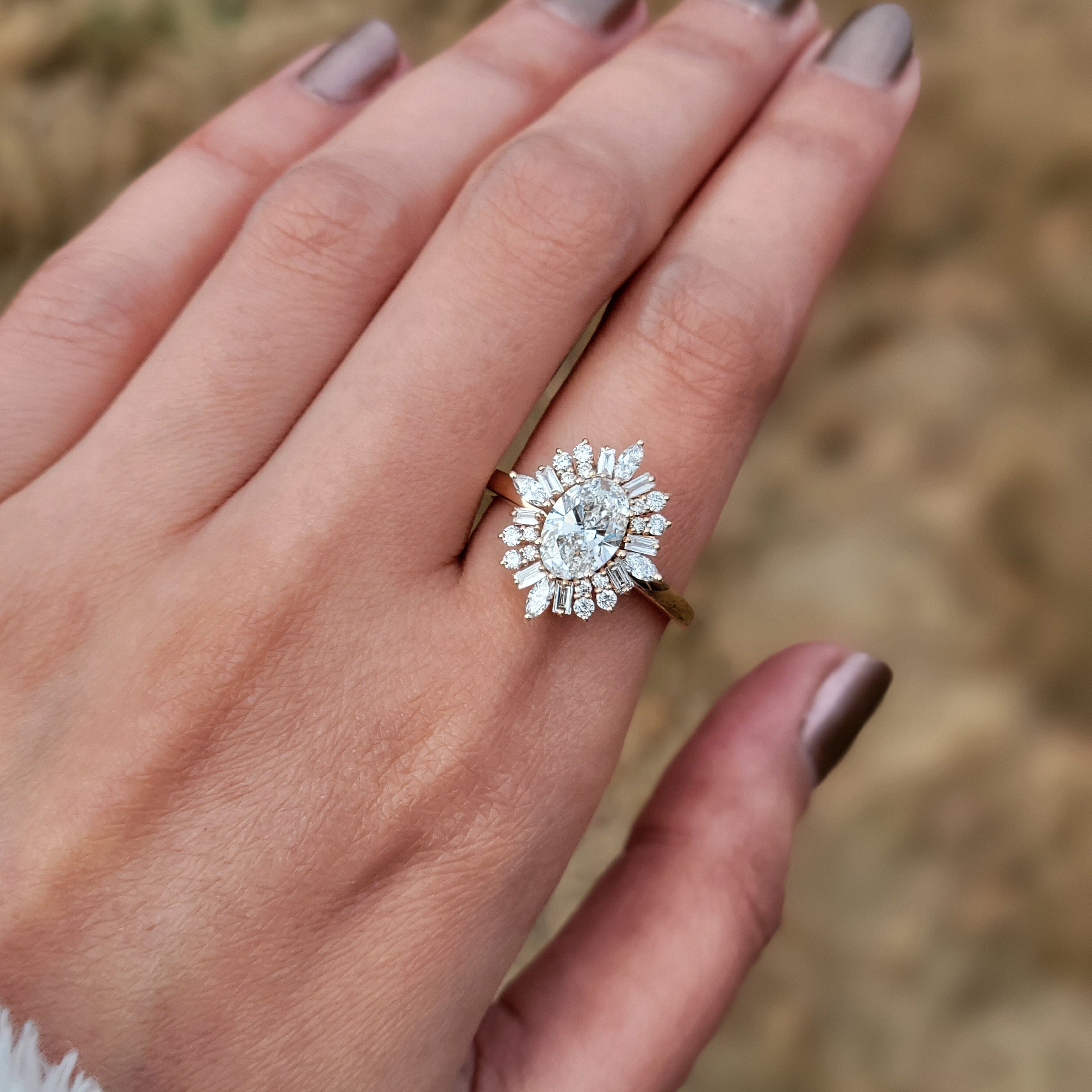 Halo Diamond Engagement Rings GEMNOMADS — free download