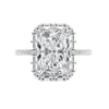 3 carat radiant diamond engagement ring