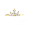 Anica Marquise Diamond Wedding Ring in 14K Gold - GEMNOMADS