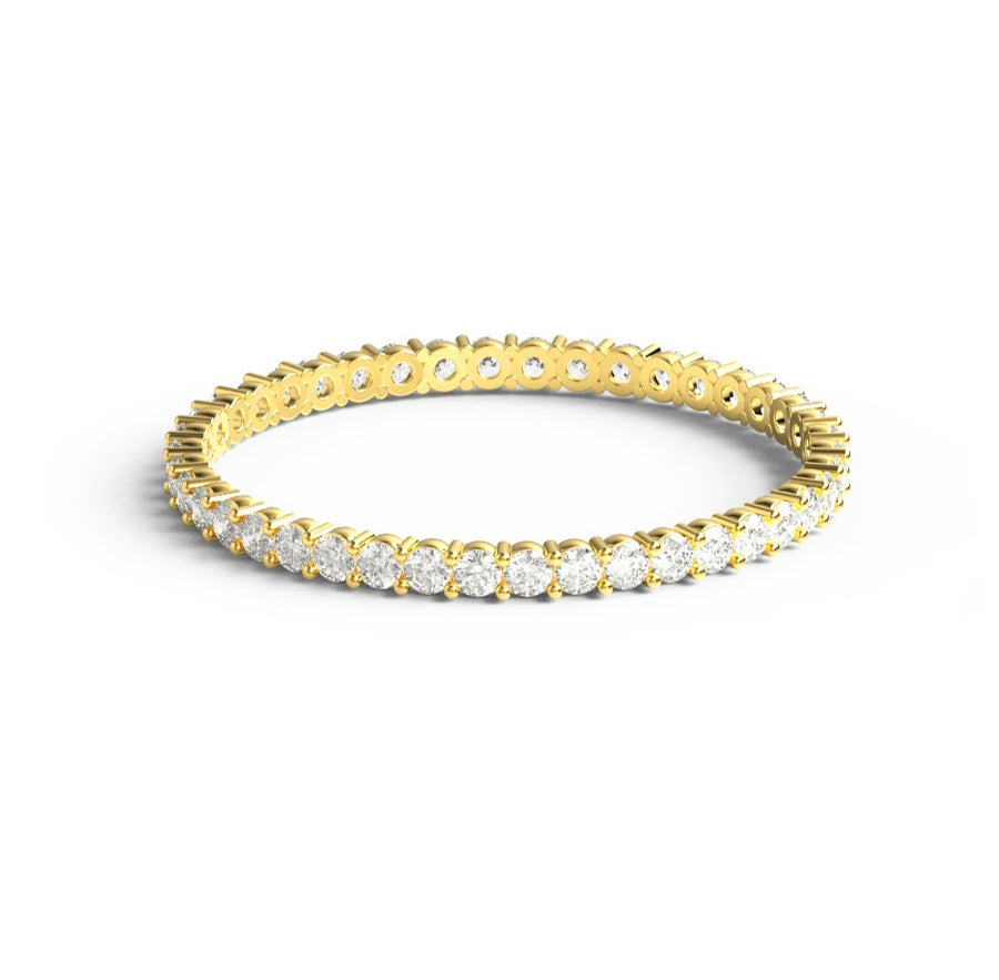 Diamond Stackable Wedding Ring in 14K Gold