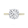 2 Carat Solitaire Diamond Engagement Ring in 18K Gold - GEMNOMADS